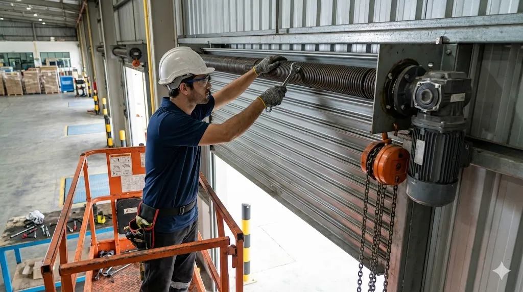 manutenção de portas de enrolar