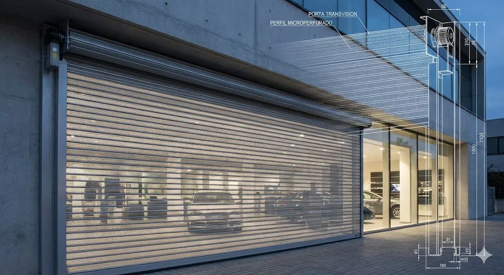 Porta de Enrolar Transvision